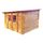 Abri jardin bois madrier