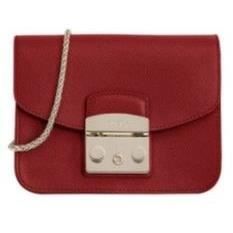 FURLA METROPOLIS Mini Sac Bandoulière Rouge