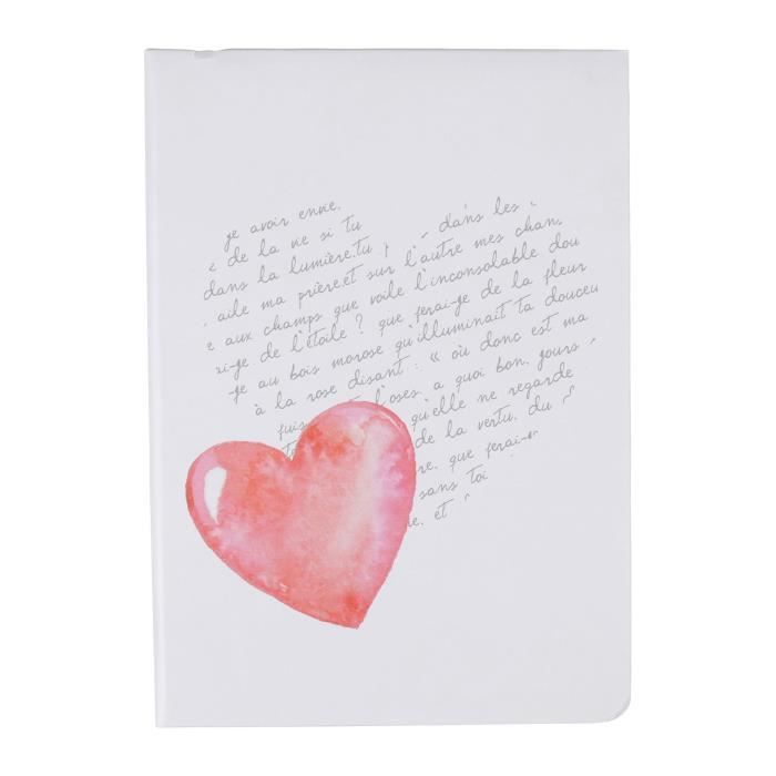 OSTARIA Album photos rectangulaire - Motifs cŒur - 200 Vues - Blanc