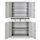 Armoire de Bureau de Rangement Acier 2 Compartimen