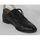DERBIE MOCASSIN 100%CUIR NOIR CHAUSSURES FEMME T 4