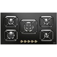 PLAQUE GAZ LOFRA HRNM9A0 noir mat table de cuisson valve 90C PLAQUE GAZ LOFRA HRNM9A0 noir mat table de cuisson valve 90C