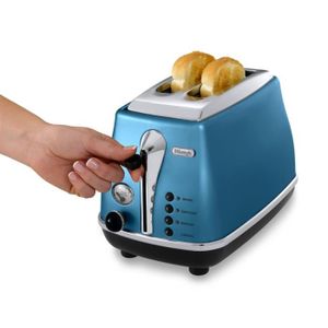 DELONGHI CTO2003.B Grille Pain Icona - Bleu