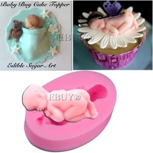 Kitchen Tools Gadgets Moule Gateaux En Silicone 3 Bebe Pour Pate A Sucre D Amande Cake Design Home Garden