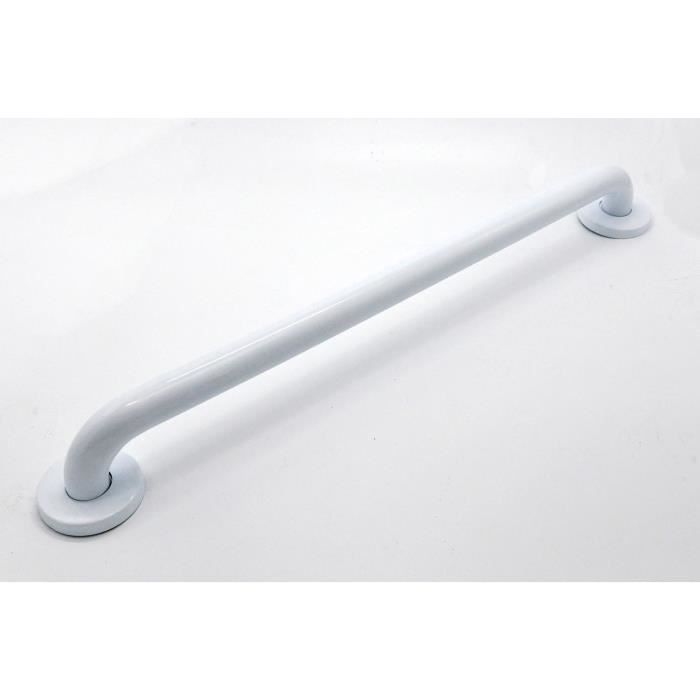 Barre de relèvement AUTONOMIE ET BIEN êTRE TMI 7998 - Platine cache vis - L 30 cm - Blanc