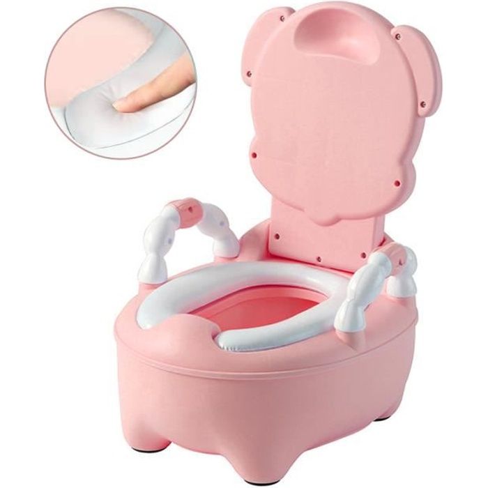 Rose Toilette Bebe Luppee Reducteur Toilette Avec Zones Antiderapantes Rehausseur Wc Enfants Adaptateur Wc Enfant Chien Et Chat Reducteurs De Toilettes Bebe Puericulture Eng Bouldermicrofinance Org