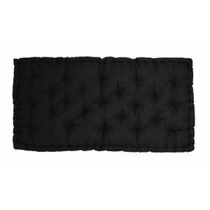 COUSSIN - MATELAS DE SOL Matelas de sol 100% coton 60x120x15cm NOIR