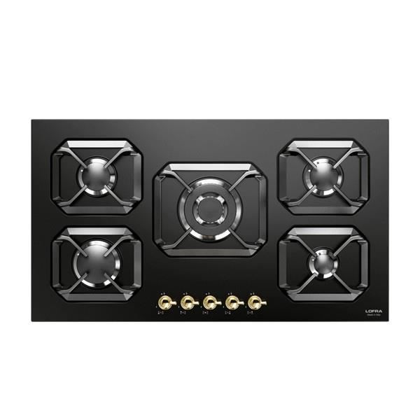  HRNM9A0 noir mat table de cuisson valve 90CM-bord1