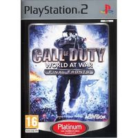 JEU PS2 CALL OF DUTY WORLD AT WAR / jeu console PS2 JEU PS2 CALL OF DUTY WORLD AT WAR / jeu console PS2