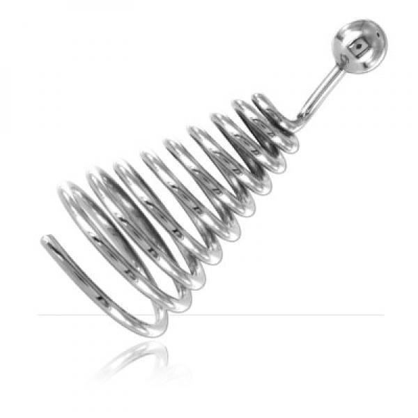 QKA001 - Étrier de téton acier clicker Torsade