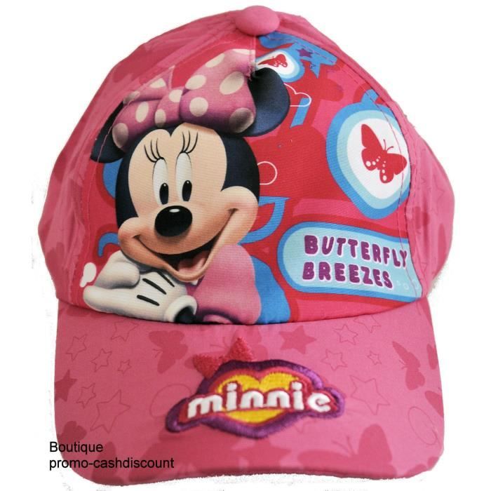 Casquette Minnie Disney aux oreilles 3D et broderie pour fille | Orchestra Casquette Minnie Disney aux oreilles 3D et broderie pour fille | Orchestra