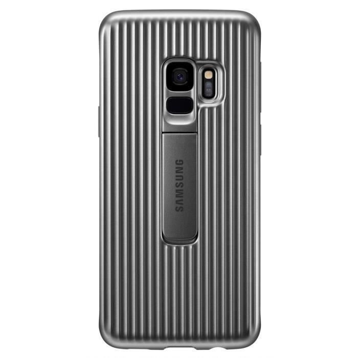 Coque smartphone SAMSUNG Coque renforcee Silver pour S9