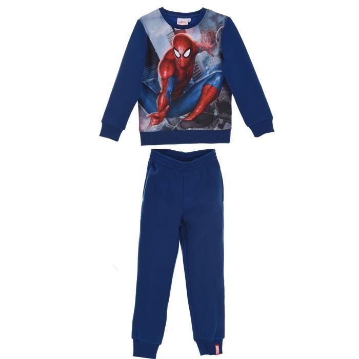 SPIDERMAN Survêtement - Enfant garçon - Bleu