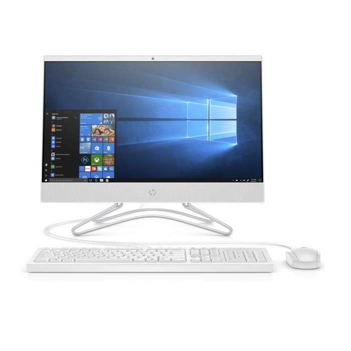 Ordinateur Tout-en-un - HP 22-c0019nf - 21,5 pouces FHD - Pentium Silver J5005 - 4Go de RAM - Disque Dur 256Go SSD - Windows 10
