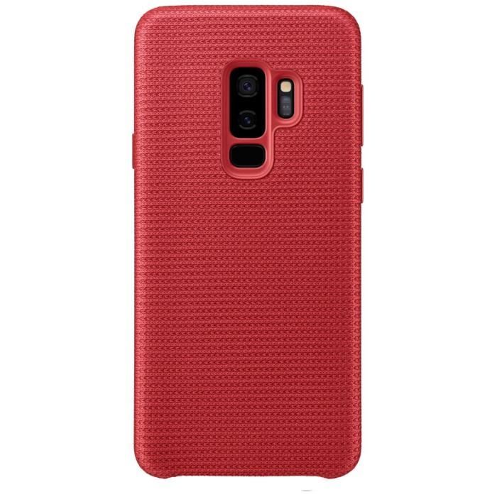 Coque smartphone SAMSUNG Coque Hyperknit Rouge pour S9+
