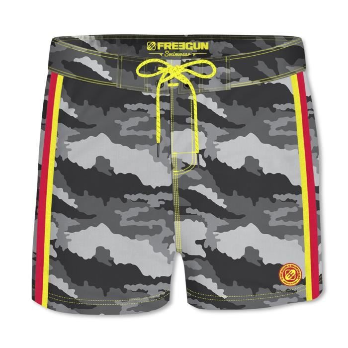 FREEGUN - Boardshort Style Militaire pour Garçon