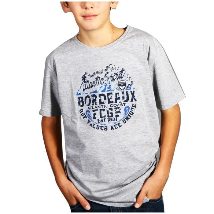 FCGB Tee-shirt Southwest Atlantic spirit - Junior - Gris
