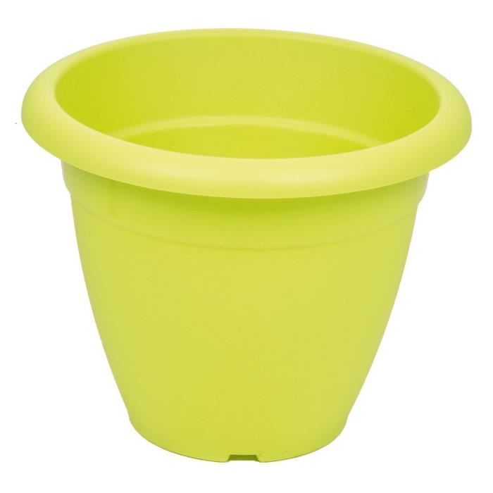 HOMEA Pot de fleur rond Ø 40cm - Vert