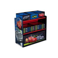 PETIT RANGEMENT CARS - Meuble Enfant en Bois avec 6 Rangements - N PETIT RANGEMENT CARS - Meuble Enfant en Bois avec 6 Rangements - N