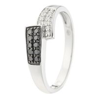 BAGUE - ANNEAU MONTE CARLO STAR Bague Or Blanc 375°et Diamants BAGUE - ANNEAU MONTE CARLO STAR Bague Or Blanc 375°et Diamants