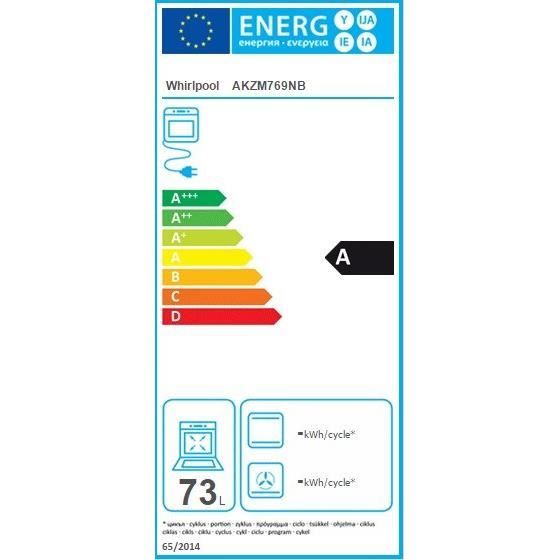  AKZM 769 NB - Four électrique encastrable1