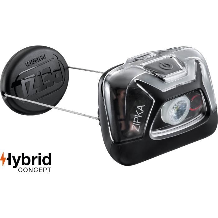 Produit shopeco.fr : PETZL Lampe ZIPKA noir