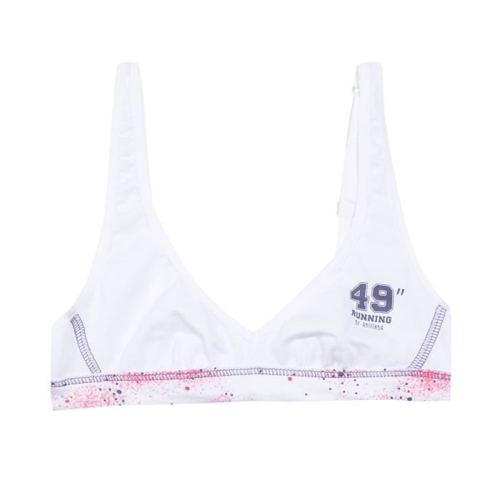 ABSORBA UNDERWEAR Soutien-gorge Running Blanc Enfant Fille