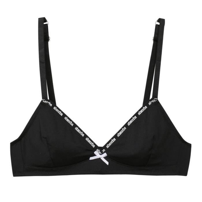 ABSORBA UNDERWEAR Soutien-gorge Noir Enfant fille