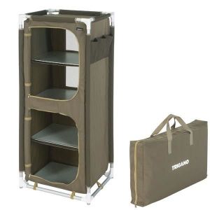 TRIGANO Meuble Rangement Marron Sable