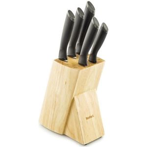 TEFAL COMFORT Set de 5 couteaux K221SA14 9-12-15-20cm + Bloc de rangement