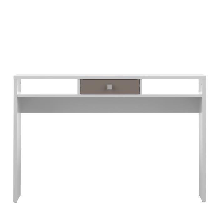 Console blanc/taupe