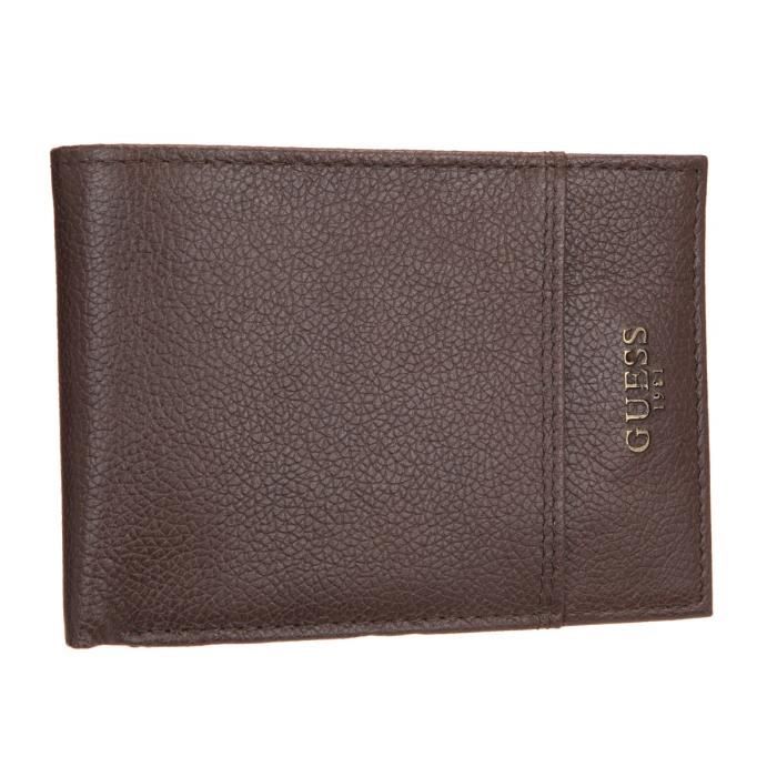 GUESS Portefeuille FLINT SM1324 Marron Homme