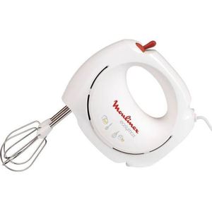 MOULINEX - Batteur Easy max blanc/rouge - ABM11A30