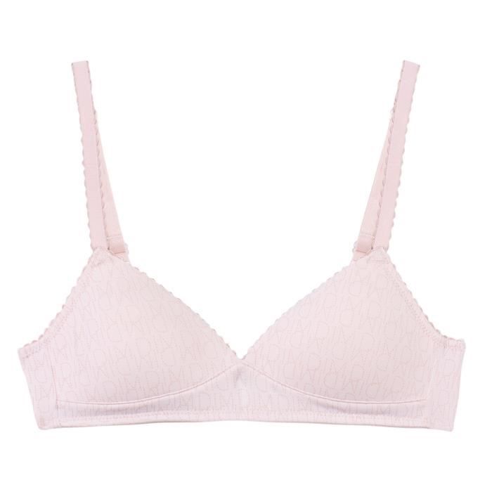 DIM Soutien-Gorge Coque Rose Poudre Enfant fille