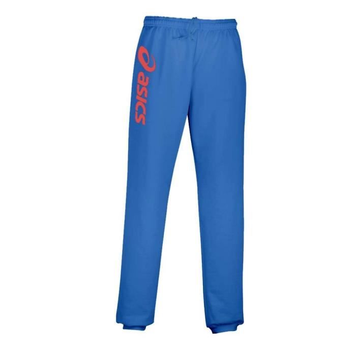 ASICS Pantalon Sigma Bleu et Rouge