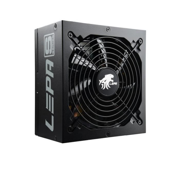 LEPA Alimentation PC S500 - 500W - 80PLUS Silver - Semi-modulaire (S500-MA)