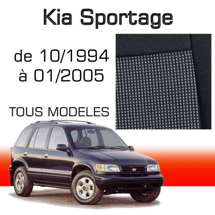 Housse sur mesure Sportage du 10/94 à 01/05