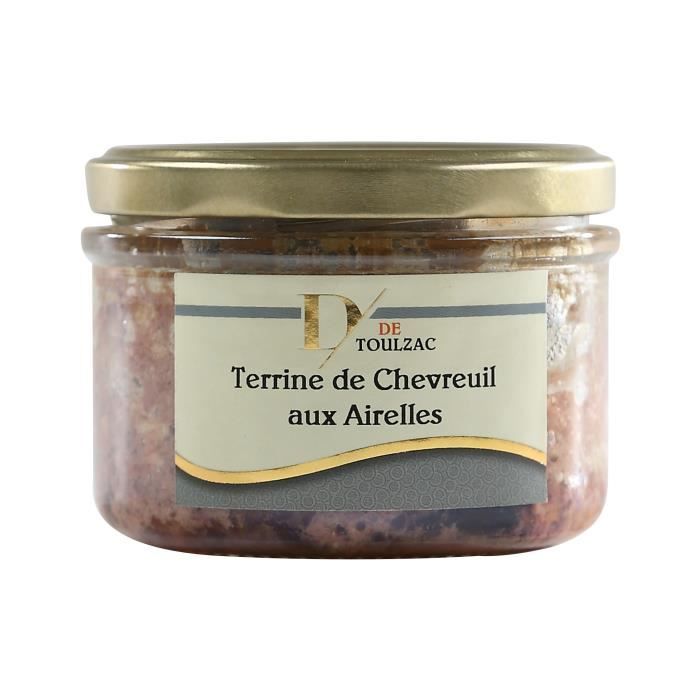 D DE TOULZAC Véritable Terrine à Base de Viande 180g