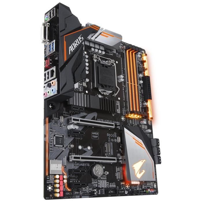 GIGABYTE Carte mère H370 AORUS GAMING 3 WIFI