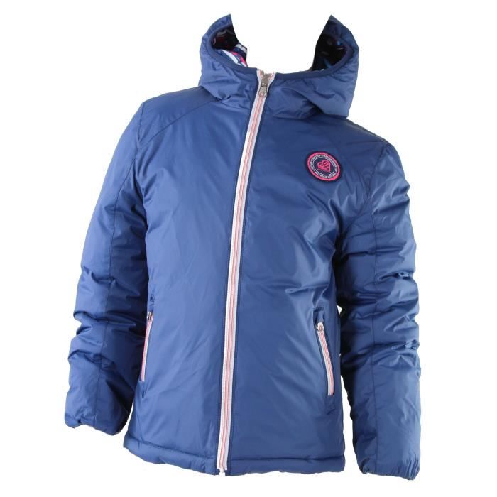 FREEGUN Doudoune réversible - Multicolore - Enfant Fille