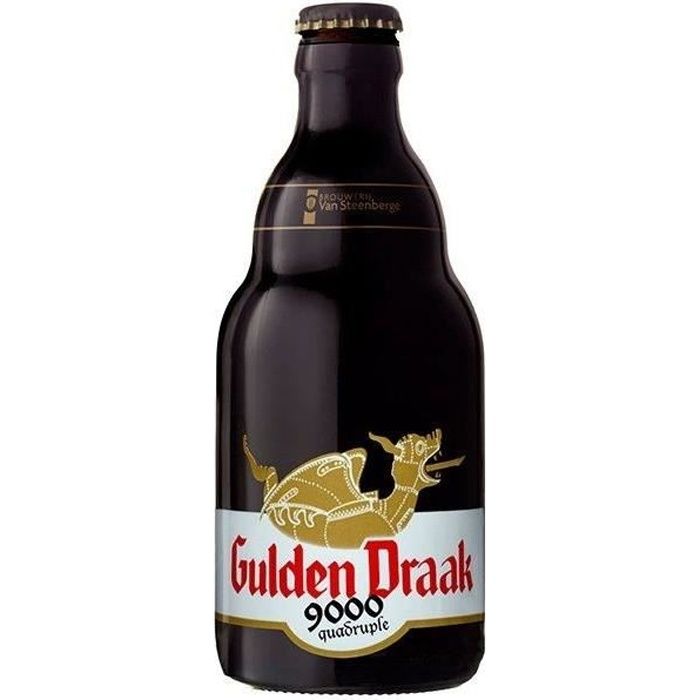 BRASSERIE VAN STEENBERGE Gulden Draak 9000 Quadruple Bière Brune - 33 cl - 10,5 %