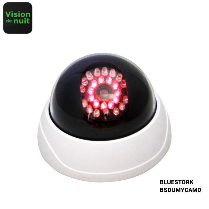 Bluestork caméra IP factice avec vision nocturne