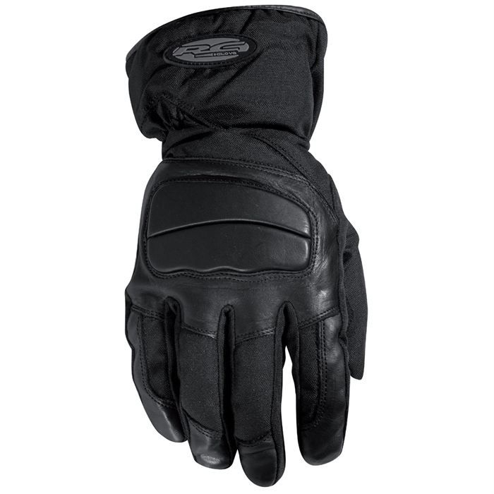 RC Gants Moto Cuir et Nylon Tramp Noir