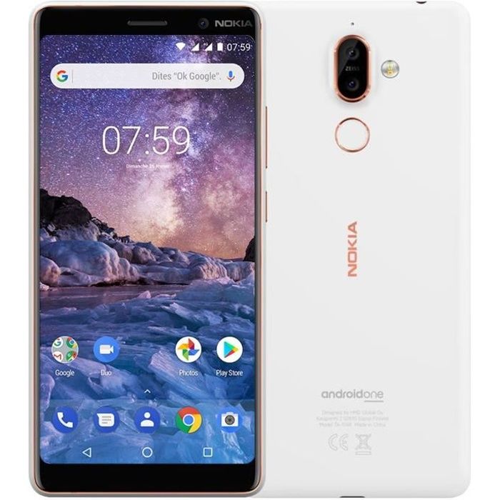 Nokia 7 Plus 64 Go Blanc