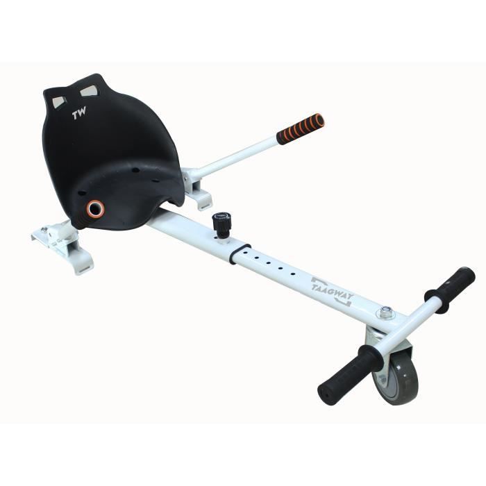 TAAGWAY Kit Kart Universel Pour Gyropode Blanc - Hoverkart