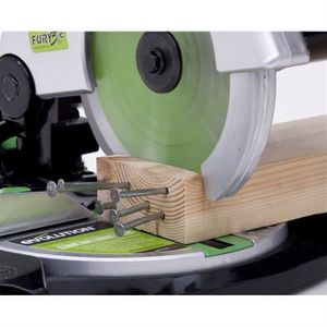 EVOLUTION Scie ? onglet radiale FURY3 210mm + support MITRESTAND