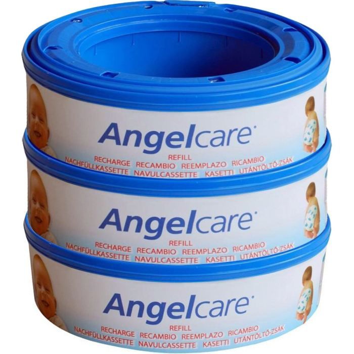 ANGELCARE Recharges Rondes Compatibles : Classique, Mini, Comfort, Deluxe x3