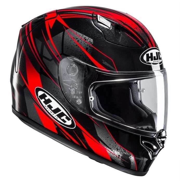 HJC Casque intégral FG-17 Toba - Noir / Rouge