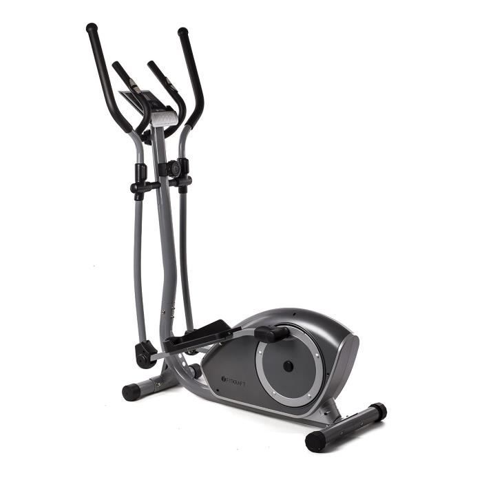 FITKRAFT Vélo elliptique magnétique Orbitrek Atmoshere oxy - Roue d'inertie 6 Kg - Écran LCD - L 162 x l 68 x H 134 cm