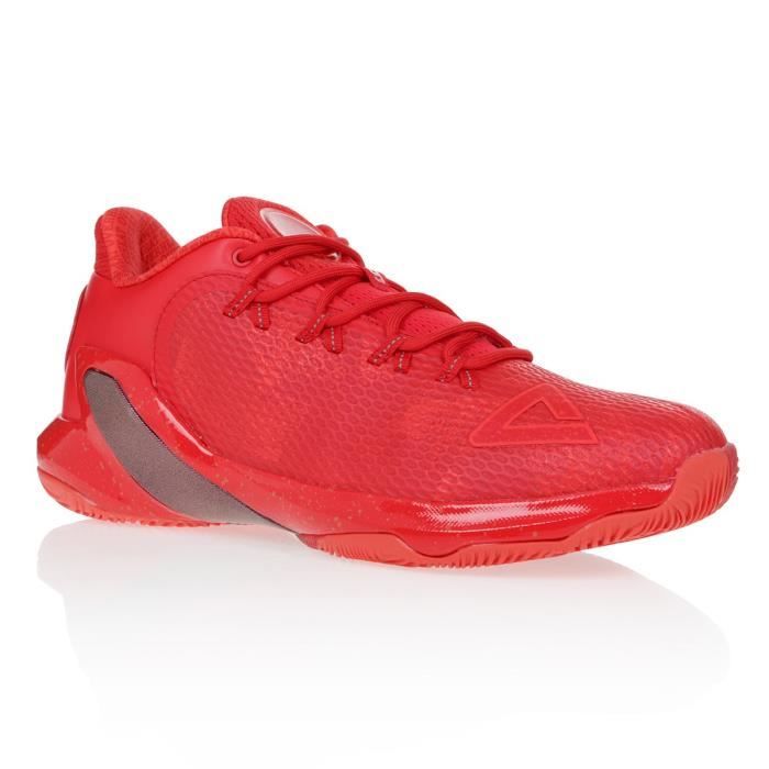 PEAK Chaussures de basketball TP5 - Homme - Rouge